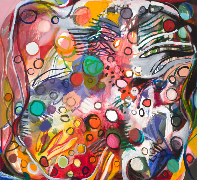 Bill Scott (b. 1956) A Flower-filled Sky, 2017