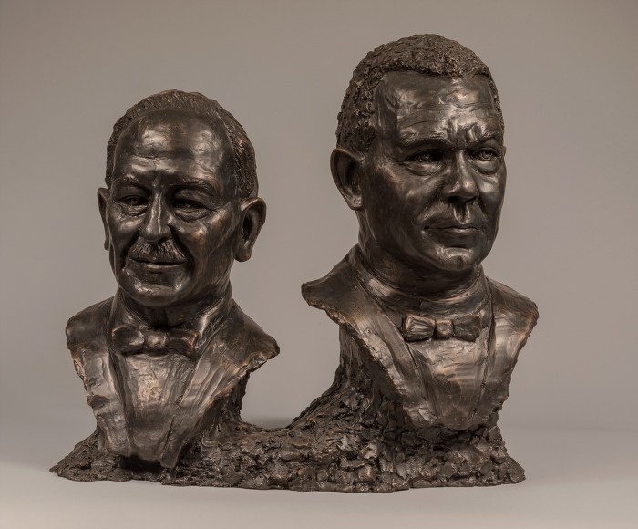 Marla Friedman (b. 1954) Booker T. Washington and Julius Rosenwald: Dynamic Vision, 2016