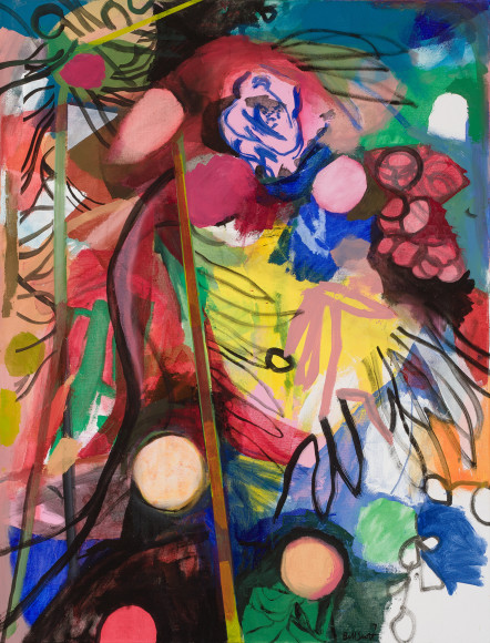 Bill Scott (b. 1956) A Garden in the Studio, 2017