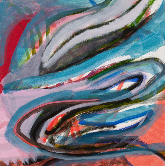 Bill Scott (b. 1956) Running between Weeds, 2017