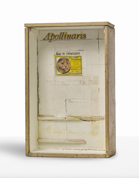 Joseph Cornell (1903-1972) Apollinaris H&ocirc;tel de l'Observatoire, circa 1952