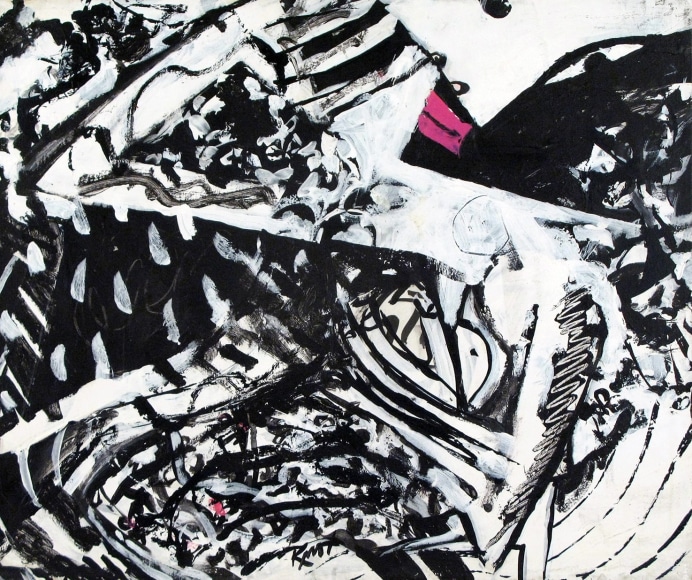 Knox Martin (b. 1923) Woman Interested!, 2010