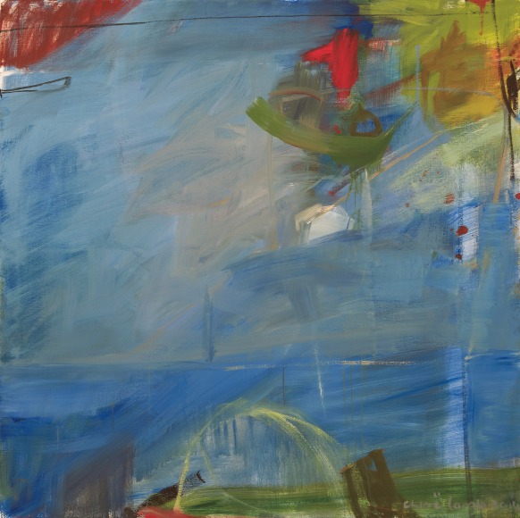 Chlo&euml; Lamb (b. 1960) Red and Blue, 2014