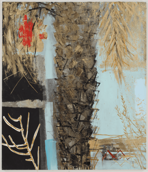 Nabil Nahas . Untitled 2007. Acrylic on canvas, 72 x60 inches (182.9 x 152.4 cm)