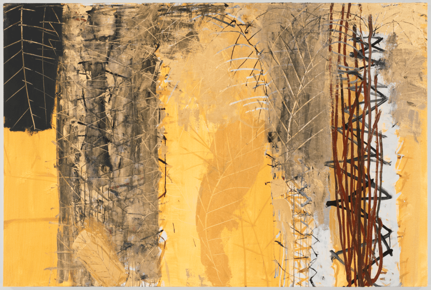 Nabil Nahas. Untitled 2007. Acrylic on canvas, 55 x 83 inches (139.7 x 210.8 cm)