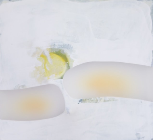 Udo Nöger, Lichtfelder 3, 2023, mixed media on canvas, 83.8 x 91.4 x 30.5 cm (33 x 36 x 12 inches)