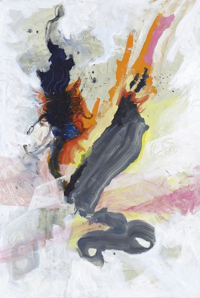 Mysterious Ways, 2011, oil paint on canvas, 61 x 41 3/8"