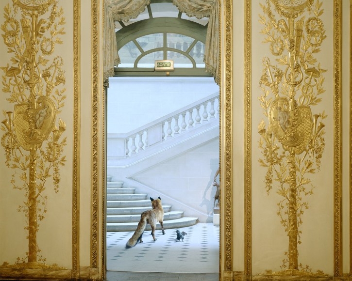 Karen Knorr, Ledoux's Reception (Mus&eacute;e Carnavalet), 2004, pigment print on Hahnem&uuml;hle FineArt Photo Rag Baryta 315gsm paper, 89.9 x 112.4 cm (35.4 x 44.3 inches)