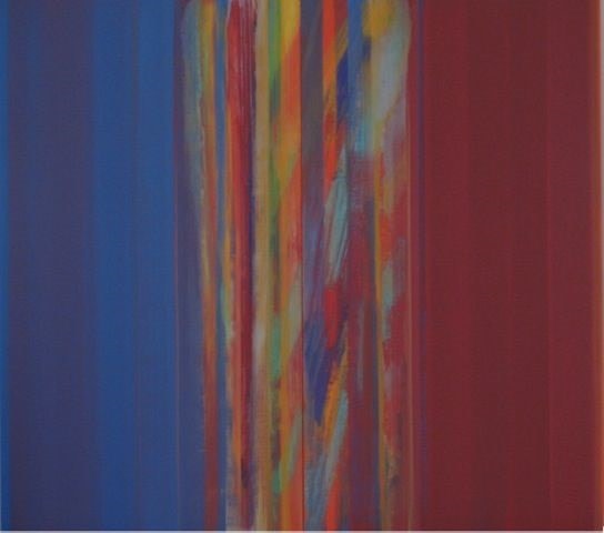 Vittorio Matino, Impossibile Blu, 2009, acrylic on linen, 240 x 261.6 cm (94.5 x 103 inches)