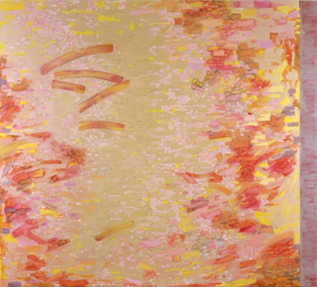 Morning Raga, 2006, Oil on canvas, 96 x 108&quot;