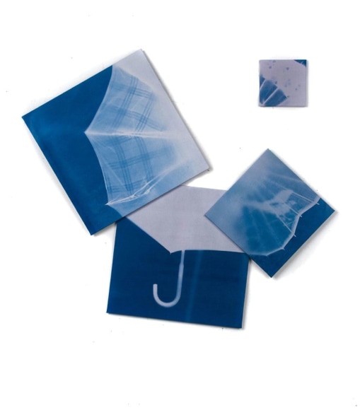 Susan Weil and Jos&eacute; Betancourt, Penumbrella, 2009, blueprint, 137.2 x 123.2 cm (54 x 48.5 inches)