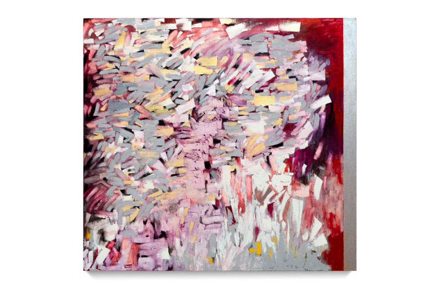 Threshold, 2018, oil on linen, 50 x 54 inches/127 x 137.2 cm