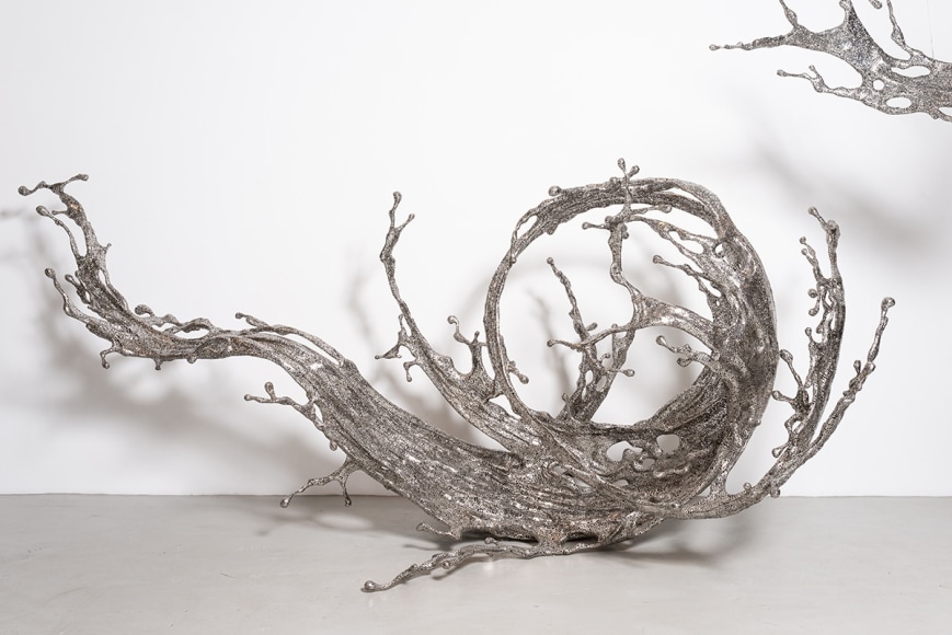Zheng Lu, Untitled, 2018, stainless steel
