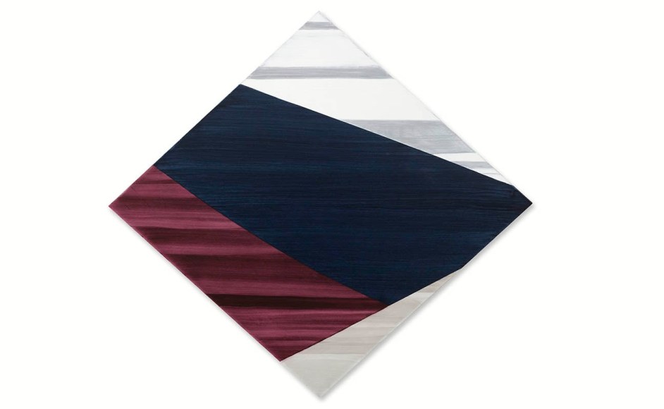 Ricardo Mazal, Diamond 4, 2021, oil on linen, 142 x 152.4 cm (56 x 60 inches)