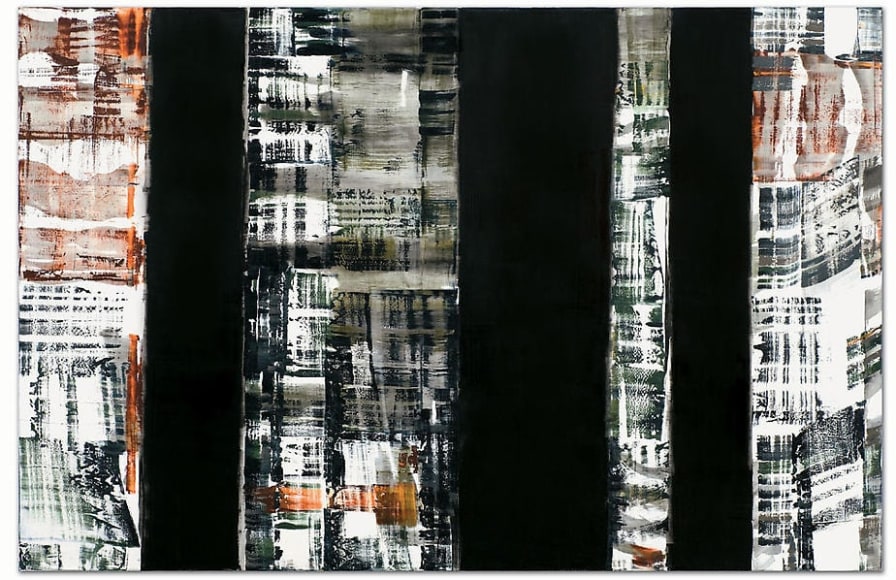 ODENWALD 1152 N. 8, 2008, Oil on linen, 78 x 120&quot;