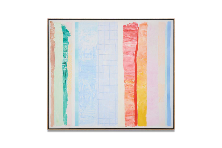 Robert Natkin, Apollo, 617, 1982, acrylic on canvas, 122 x 139.7 cm (48 x 55 inches)