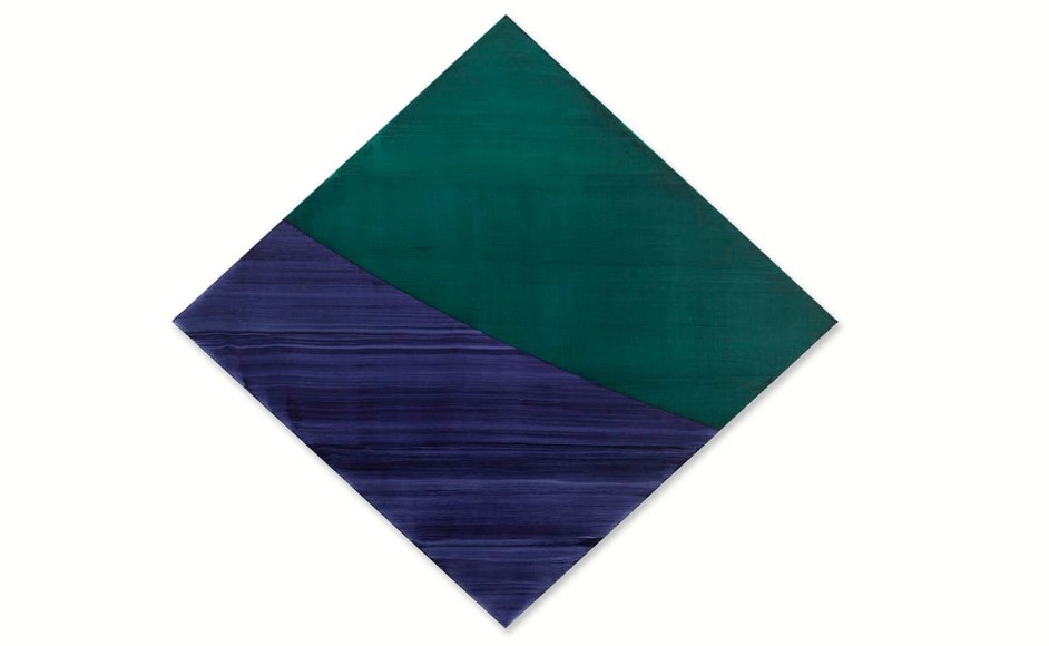 Ricardo Mazal, Diamond 5, 2021, oil on linen, 142 x 152.4 cm (56 x 60 inches)