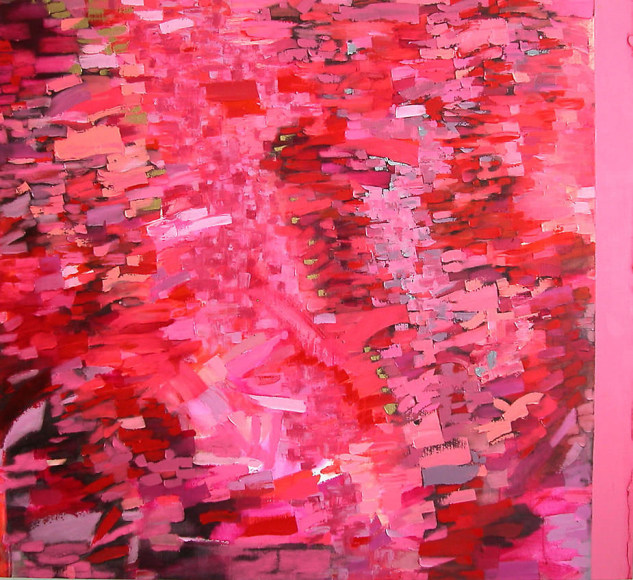 Royal Flush, 2006, Oil on canvas, 40 x 44&quot;