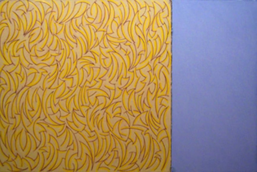 Stan Gregory Stolen Treble	2009	Oil, acrylic on canvas	36 x 54"