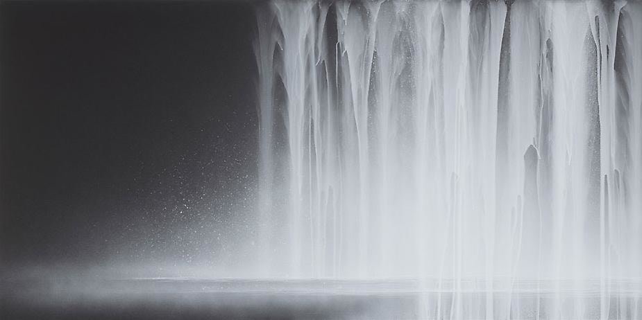 Hiroshi Senju (千住博) - Day Falls/Night Falls - 展覽 - Sundaram Tagore Gallery