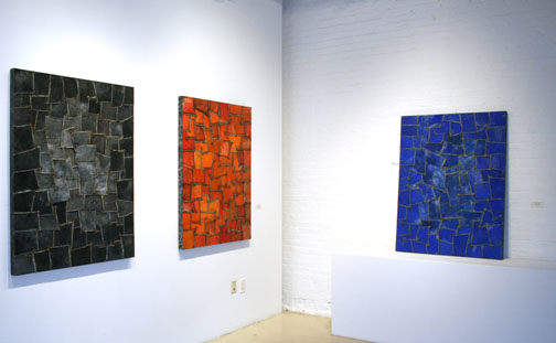 Sundaram Tagore Gallery, New York, Installation,  Building a Picture , November 2006