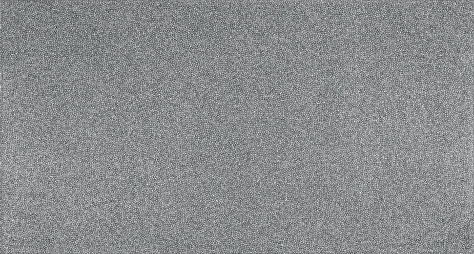 Zhang Yu, Fingerprints-2006.1-1, 2006, Xuan paper, ink and wash, 78.7 x 39.4 inches