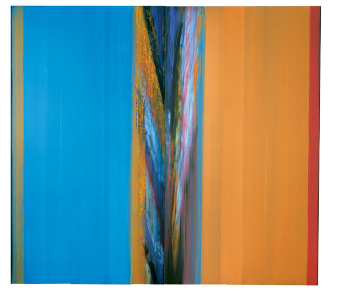 Vittorio Matino, At Pondichery, 2008, acrylic on linen, 240 x 261.6 cm (94.5 x 103 inches)