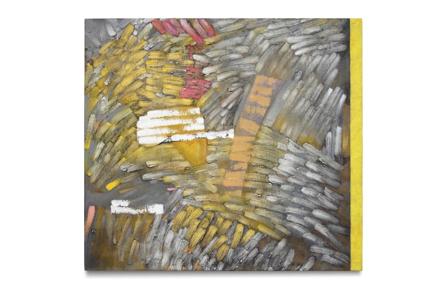 Outpost, 2012, oil on linen,&nbsp;20 x 22 inches/50.8 x 55.9 cm