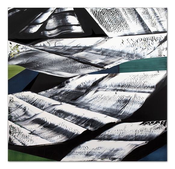 , Septiembre 25.14, 2014, oil on linen, 78 x 81 inches/198 x 206 cm