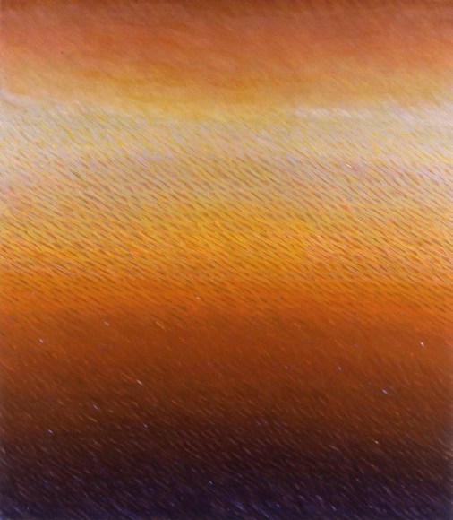 Joan Vennum, Unsuspecting Region, 2005, oil on canvas, 203.2 x 177.8 centimeters (80 x 70 inches)