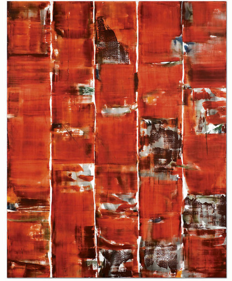 ODENWALD 1152 N. 11, 2008, Oil on linen, 98.5 x 78&quot;