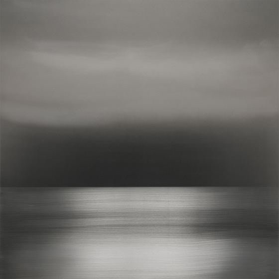 , Emptiness the Sky Faint Pink, 2014, urethane and pigment on aluminum, 48 x 48 inches/122 x 122 cm