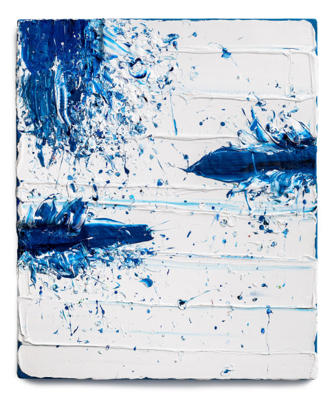 Jane Lee, Where Is Painting #8, 2022, acrylic paint and mixed media on fibreglass, 180 x 150 x 8 cm (71 x 59 x 3.1 inches)