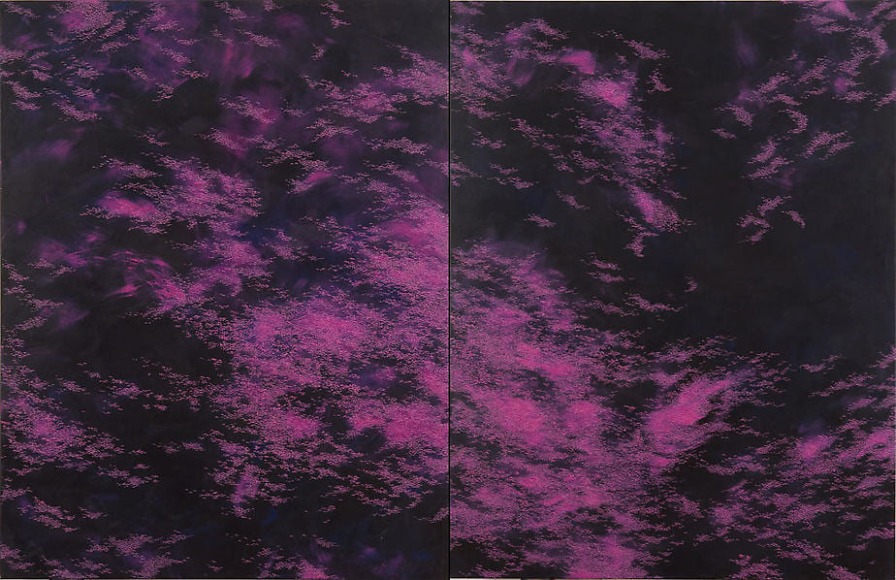 Splendor, 2008, Acrylic on canvas, 69 x 106"