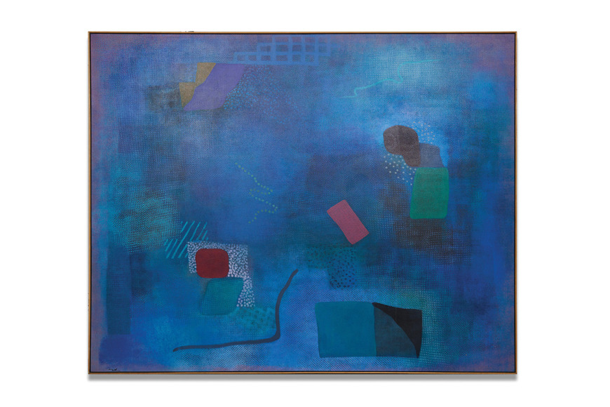 Robert Natkin, Lush Life, 1981, acrylic on canvas, 177.8 x 224.8 cm (70 x 88.5 inches)