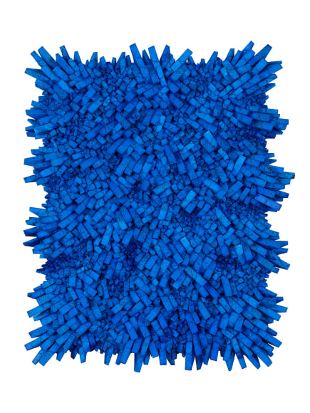 Chun Kwang Young, Aggregation 23 - JL087, 2023, mixed media with Korean mulberry paper, 46.5 x 37 inches/118 x 94 cm