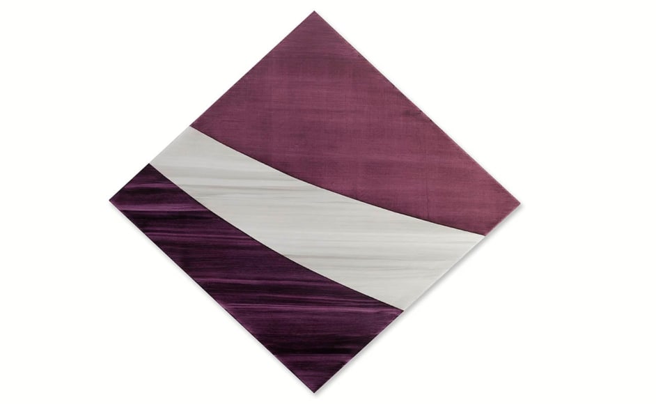 Ricardo Mazal, Diamond 6, 2021, oil on linen, 142 x 152.4 cm (56 x 60 inches)