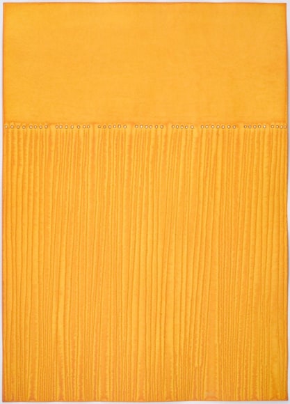 Sohan Qadri, Untitled, 2007, ink and dye on paper, 139.7 x 99.1 cm (55 x 39 inches)