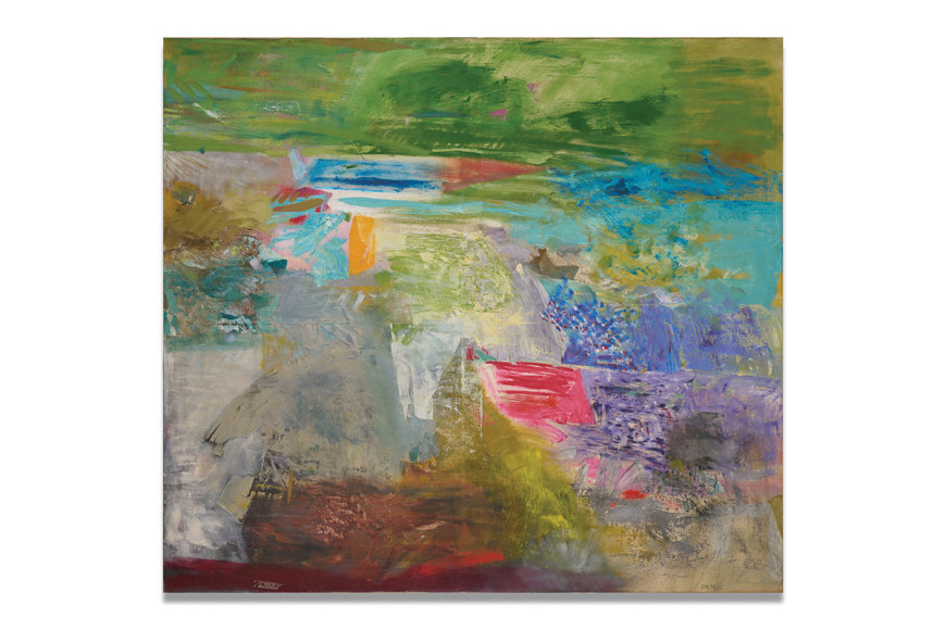 Robert Natkin, Striking, 1960, oil on canvas, 205.7 x 228.6 cm (81 x 90 inches)