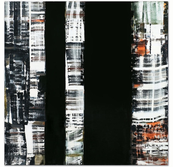 ODENWALD 1152 N. 10, 2008, Oil on linen, 78 x 78&quot;