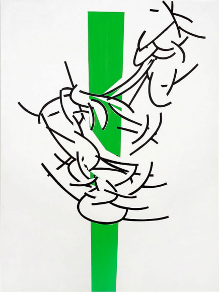 Heracles, Strongest Man Who Ever Lived, 2002, Acrylic on canvas, 60 x 45&quot;