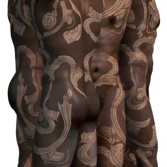Ebony-Balenciaga, 2008 Digital print