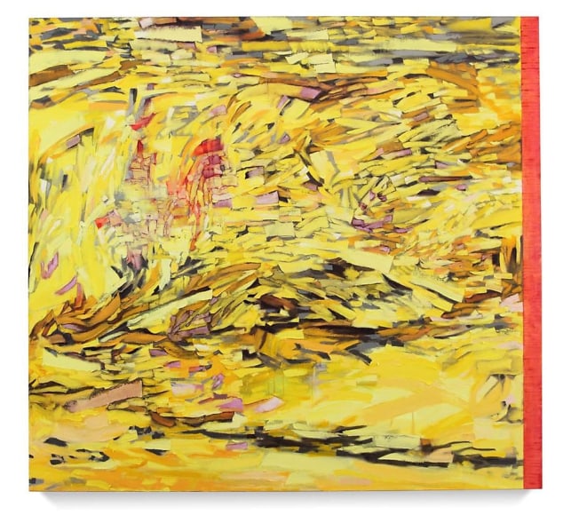 Nomad, 2008-9 Oil on linen	63 x 68&quot;