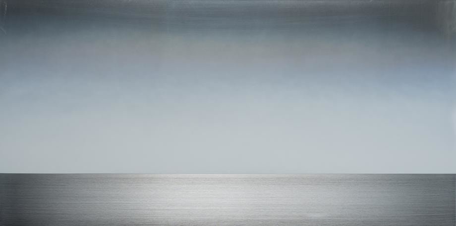 , Hamon 2.4.6, 2016, pigment and urethane on aluminum, 24 x 48 inches/61 x 122 cm