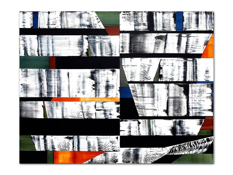 Kailash M6, 2012, oil on linen, 98.5 x 126 inches