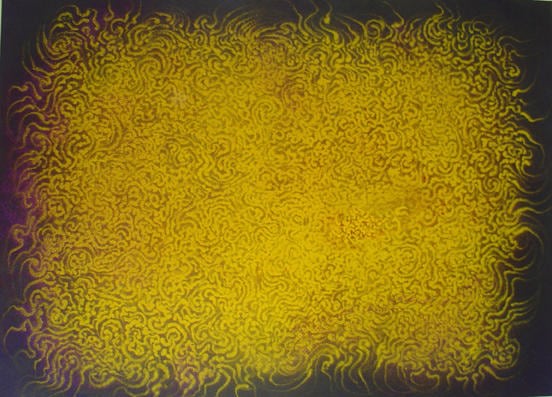 Natvar Bhavsar, ANANYAA II, 2006, Pure pigment on paper, 49 x 39&quot;