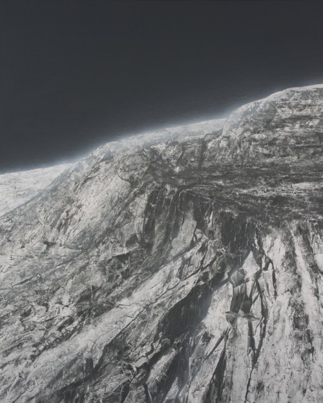 Hiroshi Senju, At World's End #20, 2017, acrylic and natural pigments on Japanese mulberry paper mounted on board