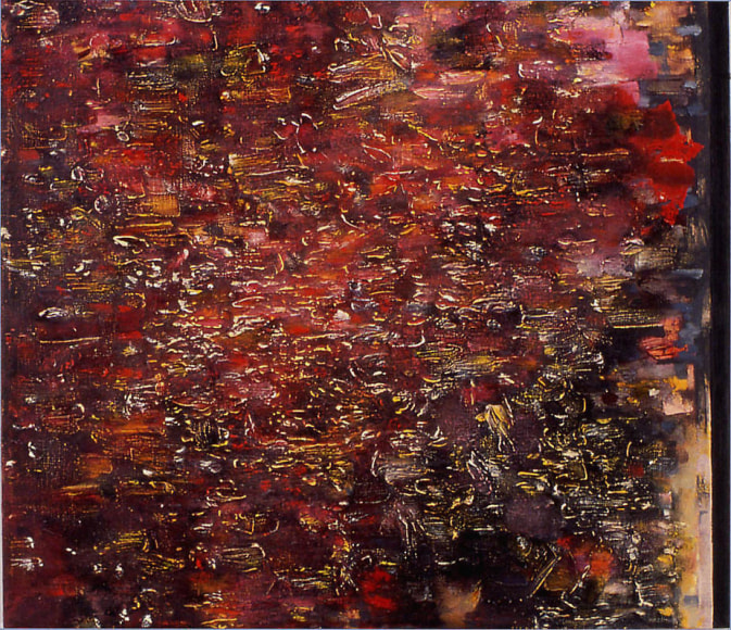 Judith Murray,  Waiting for the Cool , 1999/2001, Oil on linen, 20 x 22&quot;