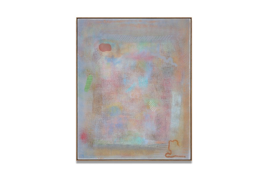 Robert Natkin, Intimate Lighting, 1972, acrylic on linen, 152.4 x 122 cm (60 x 48 inches)