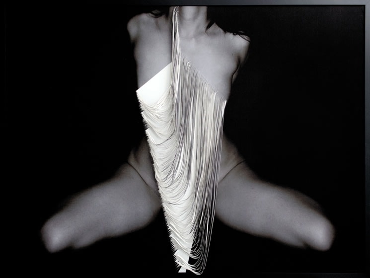 Kamolpan Chotvichai, True self, 2015, c-type print and hand cut canvas, 111 x 147.3 cm (43.7 x 58 inches)